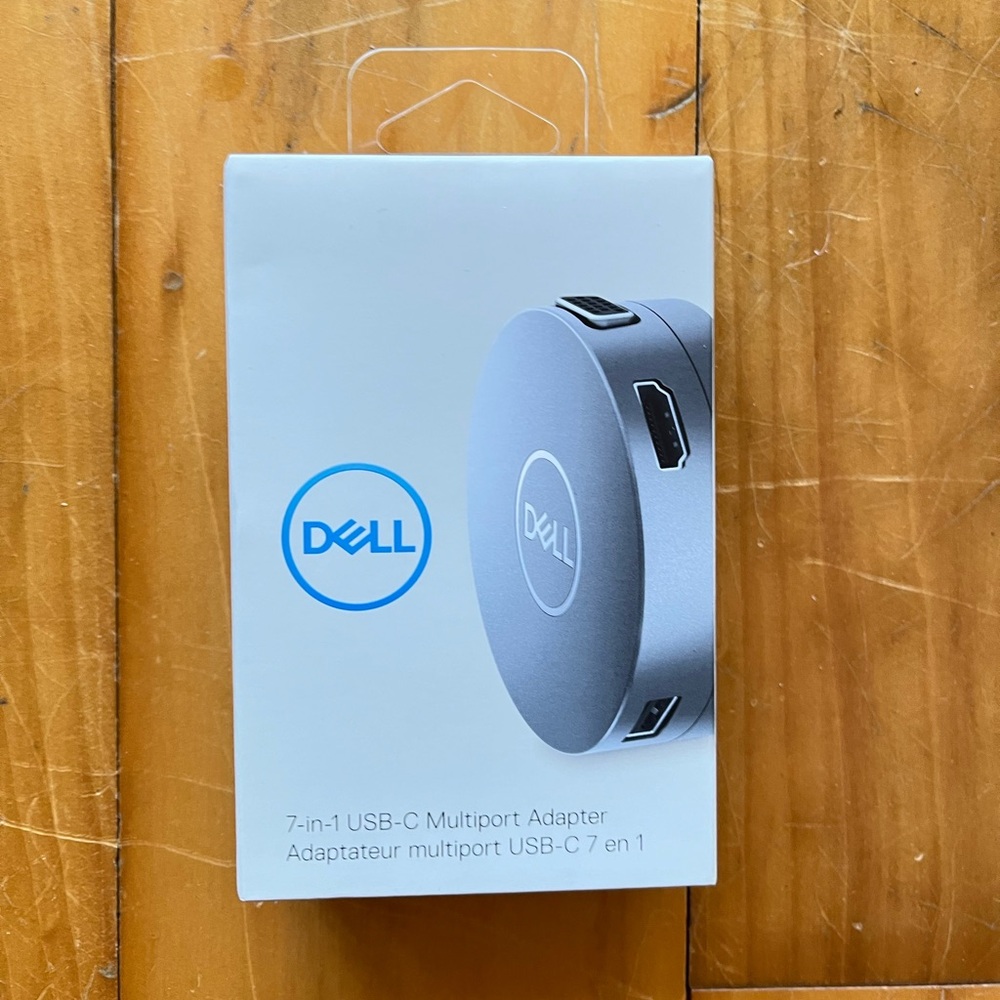 Dell 7-in-1 USB-C Multiport Adapter NWT - Picture 1 of 2